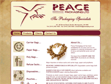Tablet Screenshot of peacepkg.co.uk